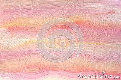 Abstract gouache background. Color bright waves. Streaks made by paint. Stock Photo