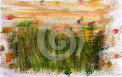 Abstract gouache background Stock Photo