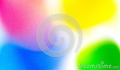Abstract Gradient Background with Blur Color Gradation. Vector Neon Colored Gradient with Grain Noise Texture. Splash Vector Illustration