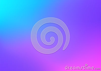 Abstract Gradient Blur Blue Purple Background Landscape Vector Illustration