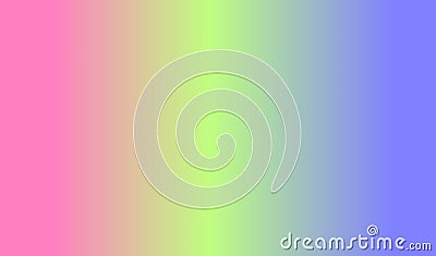 Abstract gradient bright three color (Pink, Green, and purple) for background usahe Stock Photo