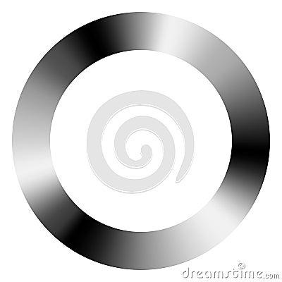 Abstract gradient circle. Gradation circle Vector Illustration