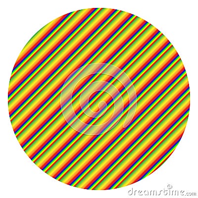 Abstract gradient circle. Gradation circle Vector Illustration