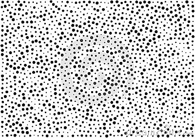 Abstract Gradient Halftone Dots Pattern Background, a4 size. A4 format. Vector Illustration