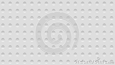 3d illustration abstract background with a wall with dimple Stock Photo