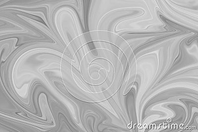 Abstract Gray Black and White Marble Ink Pattern Background. Liquify Abstract Pattern With Black, White, Grey Graphics Color Art Stock Photo