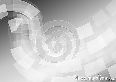 Abstract gray digital light background Vector Illustration