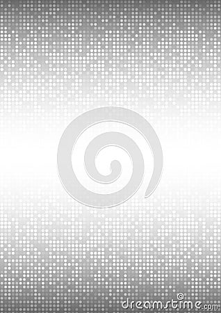 Abstract Gray Technology circle Background, a4 format. Business technology gray pattern background. Vector Illustration