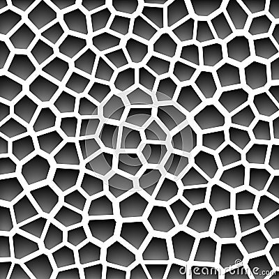 Abstract grayscale geometric pattern Vector Illustration