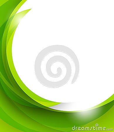 Abstract green background Vector Illustration