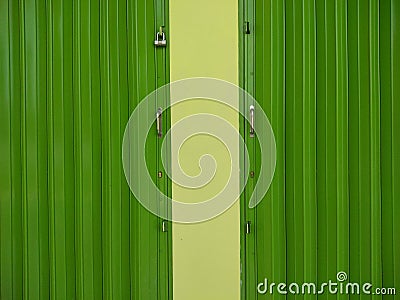 Abstract green background with vertical line pattern Stock Photo