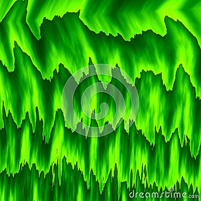 Abstract green color layers. Wet grass. Green leaf wall. Full frame. Old style computer back. Fresh herb. Dirty cloth. Line. Stock Photo