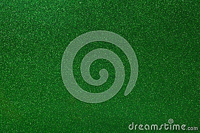 Abstract green glitter texture background. Glowing shiny paper for warp your gift box or party decoration Stock Photo