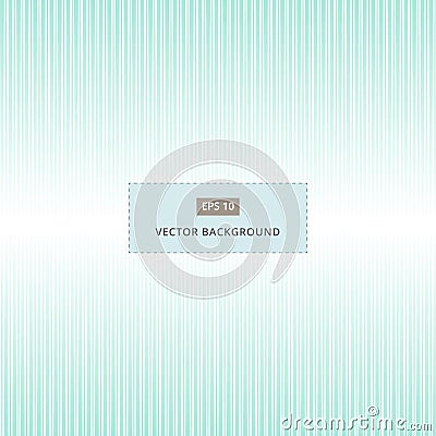 Abstract green pastel color background of vertical straight line Vector Illustration