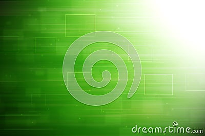 Abstract green tech background. Stock Photo