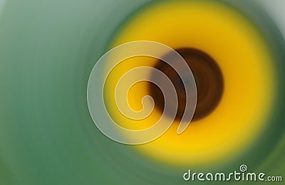 Abstract green, yellow and coffee swirl blur Background Texture. Cartoon Illustration