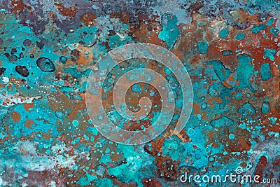 Abstract grunge background with circles and texture. Stock Photo