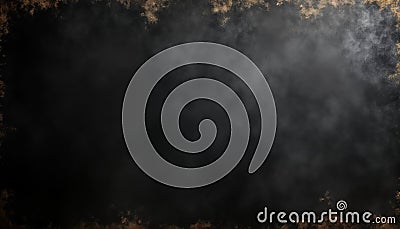 Abstract grunge background with distressed texture. Nostalgic effect created by dust, scratch design layer. Black monochrome Stock Photo