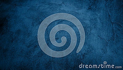 Abstract Grunge Decorative Navy Blue Dark Background Stock Photo