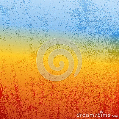 Abstract Grunge - Desert Vector Illustration