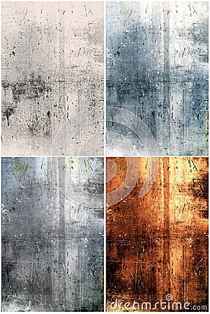 Abstract grunge metal backgrounds Stock Photo
