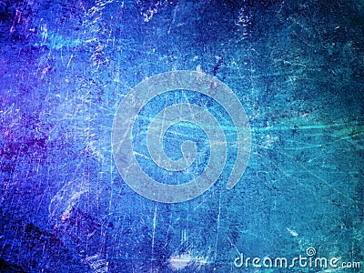 Abstract grunge texture gradient distressed blue background Stock Photo