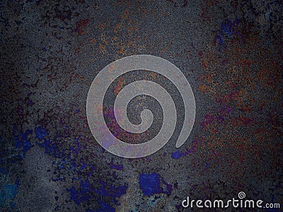 Abstract Grunge wall texture background.Background Grey wall texture abstract grunge ruined scratched. Stock Photo