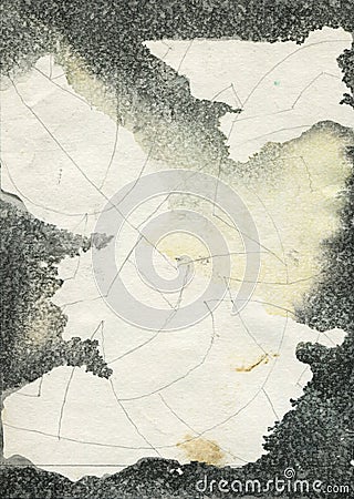 Abstract Grunge Watercolor Texture Stock Photo