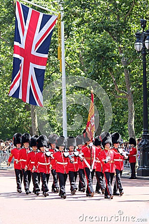 Abstract Guardsman Editorial Stock Photo