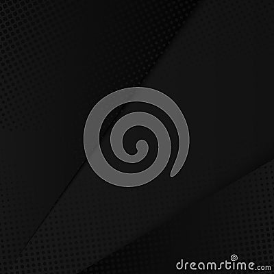 Abstract Halftone Background. Halftone Element on Dark Backdrop. Modern Geometric Motion Design Pattern. Vector Illustration Vector Illustration