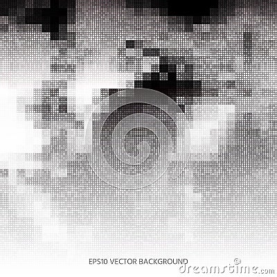 Abstract halftone background with soft grey tones. Ideal for brochure cover design works. Vector Illustration