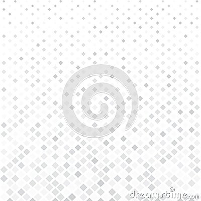 Abstract halftone white and gray square pattern background, Vector modern futuristic texture for posters, sites, cover, business Vector Illustration