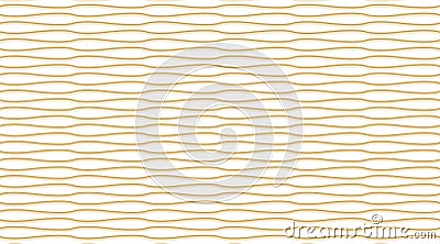 Abstract hand drawn geometric simple minimalistic patterns. White, golden background. Polka stripes, waves. Vector texture in Vector Illustration