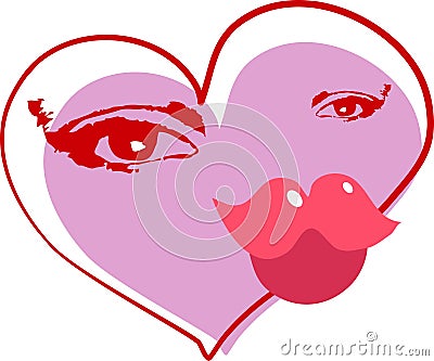 Abstract Heart Stock Photo