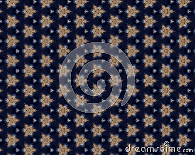 Abstract hexagon pattern Stock Photo