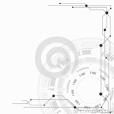 Abstract hexagonal structures Vector Illustration