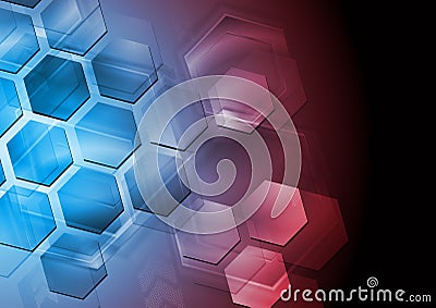 Abstract hi-tech design Vector Illustration