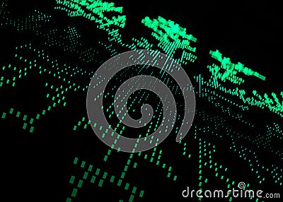 Abstract HiTech Digital Background Stock Photo