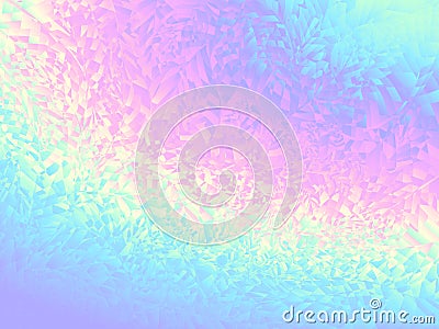 Abstract holographic background Vector Illustration