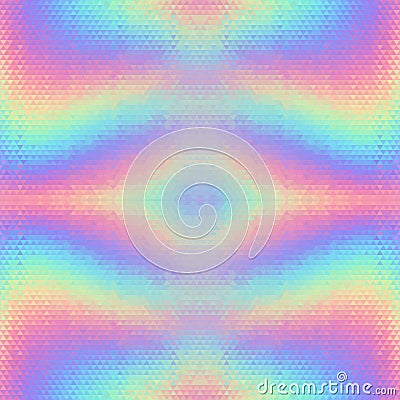 Abstract holographic vector seamless background Vector Illustration