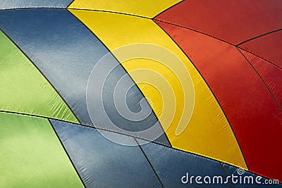 Abstract Hot Air Balloon Background, Colors Stock Photo