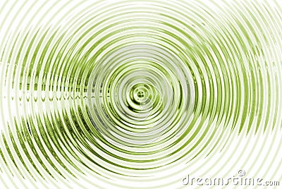 Abstract hypnotic green background Stock Photo