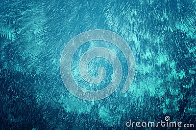 Abstract Ice Aqua Texture Stock Photo