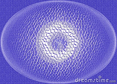 Abstract illustration, almighty eye. Stock Photo