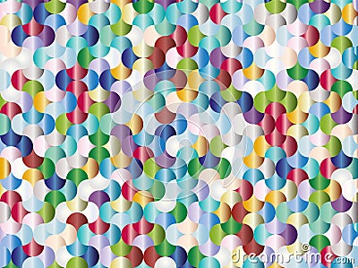 Abstract illustration. colorful gradient mosaic pattern. geometric wallpaper for texture,background,gift wrapping paper, Vector Illustration