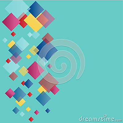 Abstract illustration Is modern Can be used as a background wallpaper or decorate in print. Vector Illustration