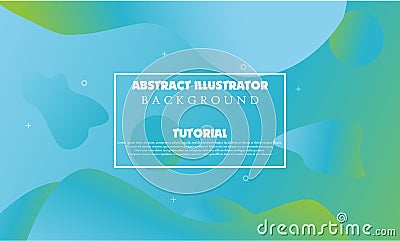 Abstract illustrator background for businees bank, website landing page, tempate and any more Vector Illustration