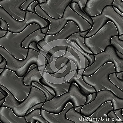 Abstract image. Dynamic motion technology. Curved 3d lines. Futuristic style. Stock Photo