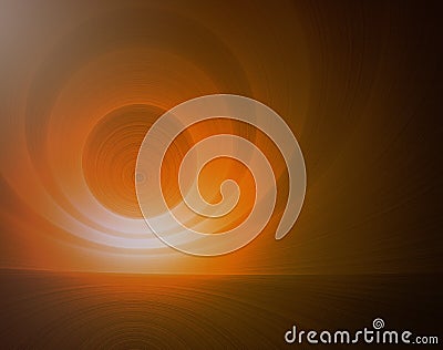 Abstract image : fractal vortex. Stock Photo