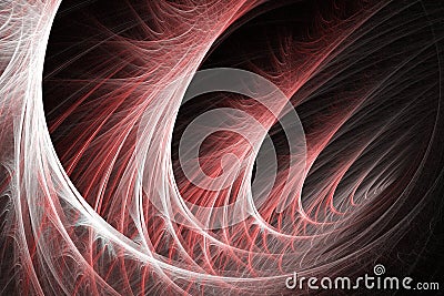 Abstract image : fractal vortex. Stock Photo